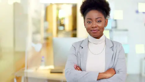 Confident proud professional female business