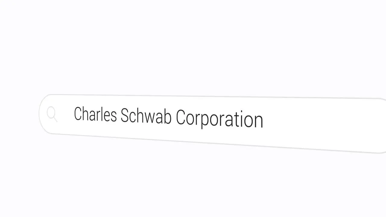 Searching Charles Schwab Corporation on the Search Engine