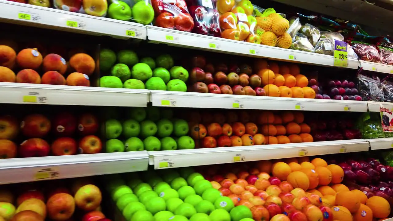 frutas manzanas alimentos frescos supermercado market fruits