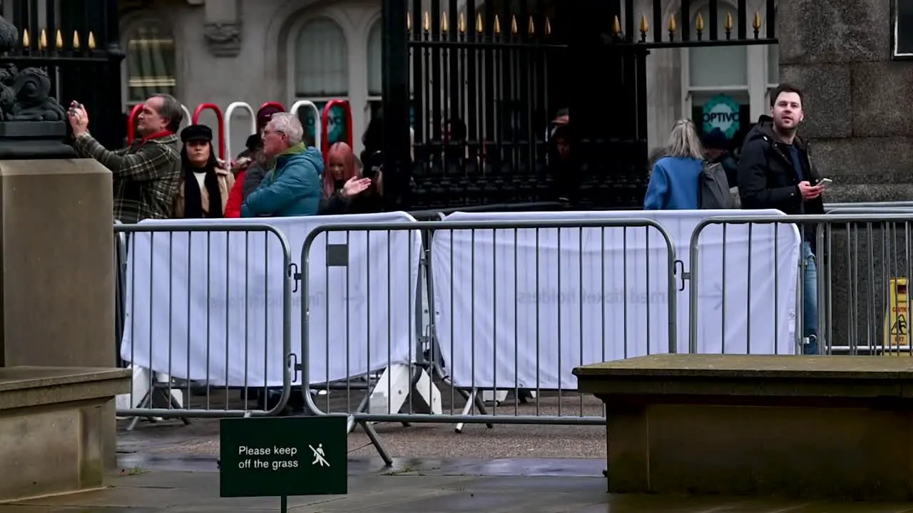 Lots of people came to the British Museum during the Christmas Weekend in London United Kingdom