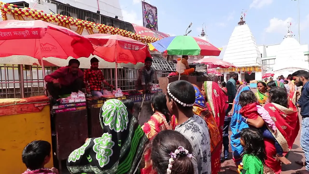 Pilgrims pay rituals at Baidyanath Dham temple in Deoghar Jharkhand