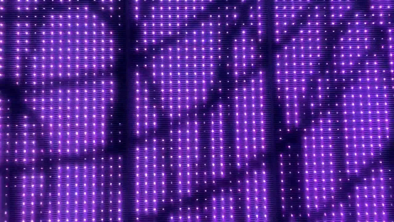 High Definition_Color changing LED lights with abstract patterns