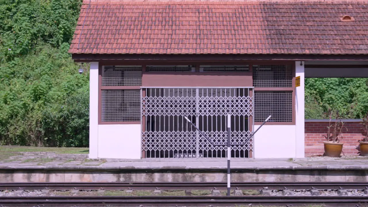 Train Station at The Railway Corridor in Singapore