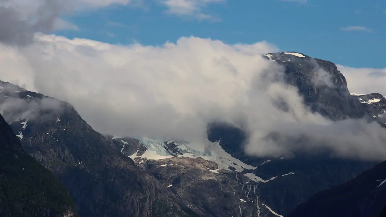 Glacier Kjenndalsbreen Beautiful Nature Norway