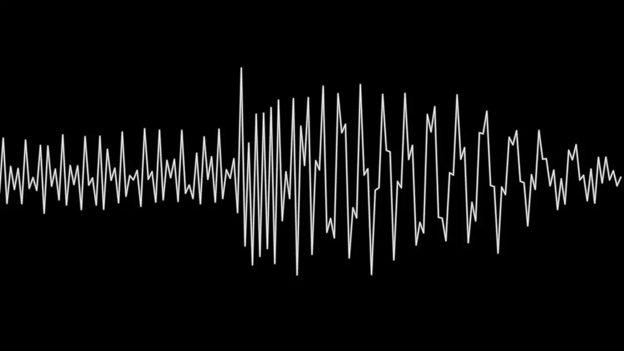 Sound Wave Alpha Matte