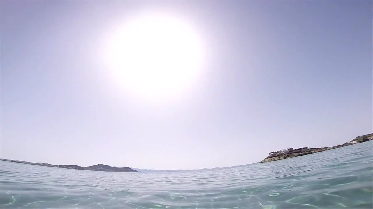 Swimming Underwater POV