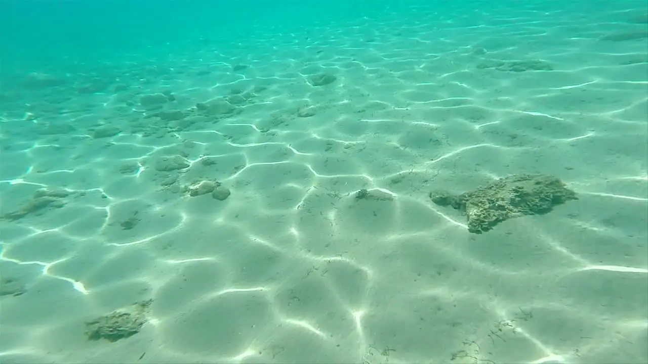 Swimming Underwater Slow Motion POV