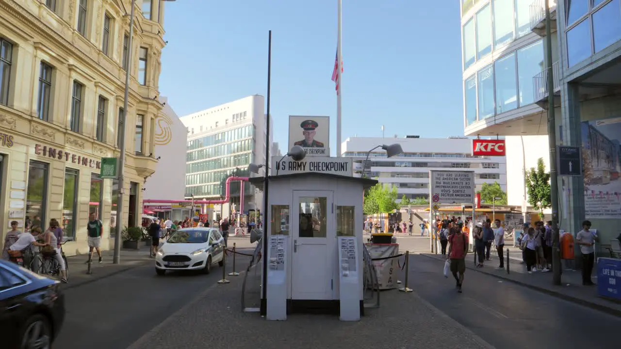 Checkpoint Charlie in Berlin