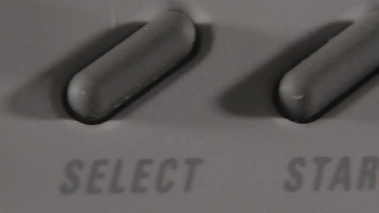 Buttons on Vintage Super Nintendo Controller SLIDE RIGHT