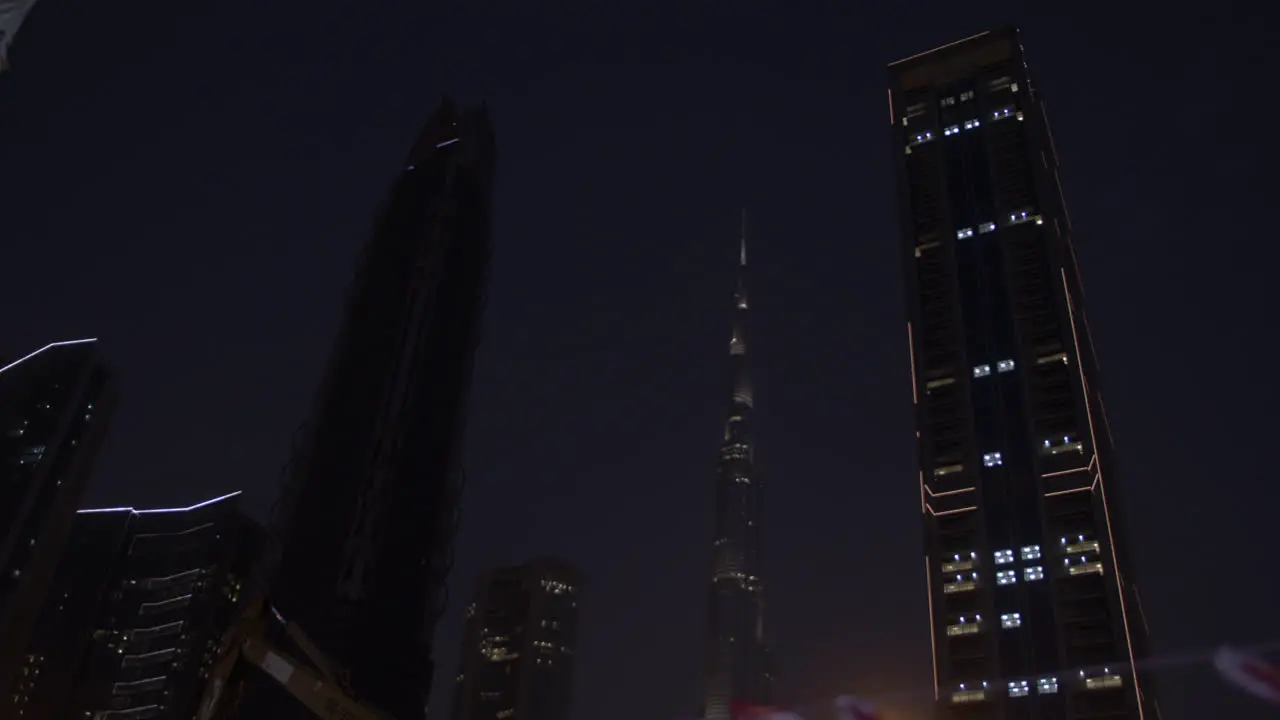 Night time in Dubai