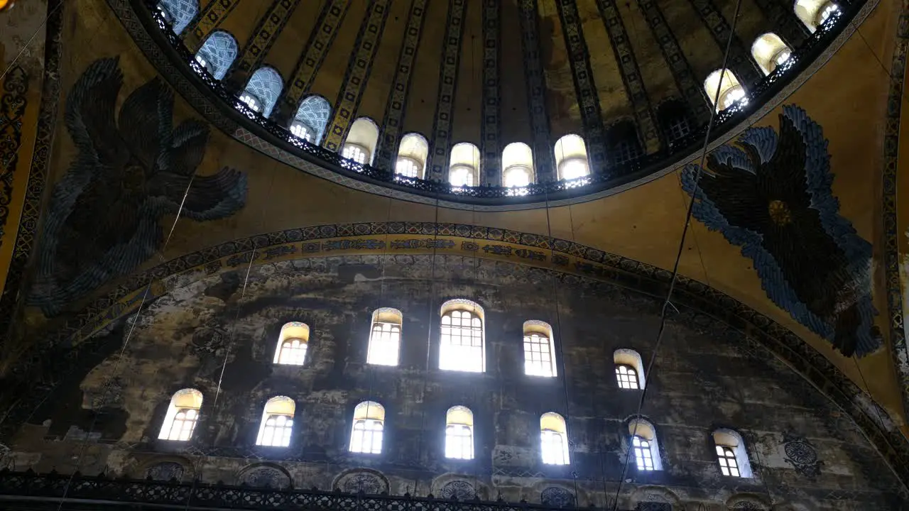 Hagia Sophia Istanbul light beam entering from window Hagia Sophia