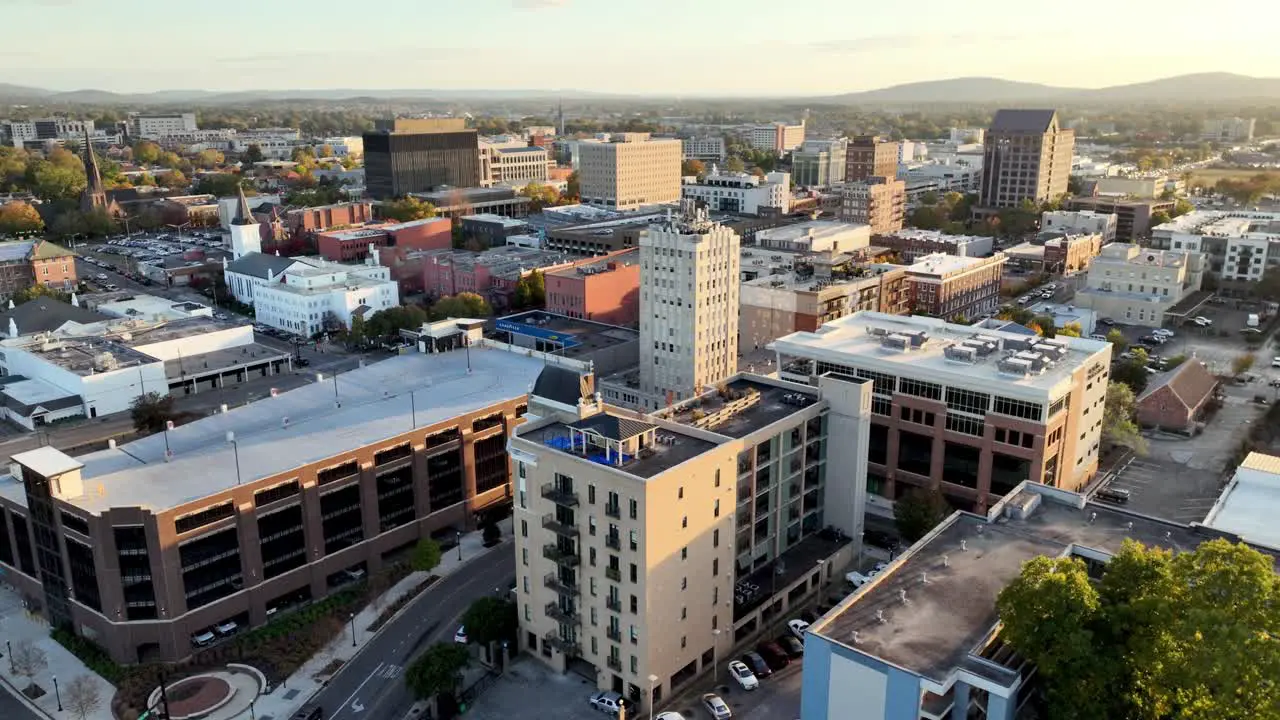 aerial orbit huntsville alabama skyline