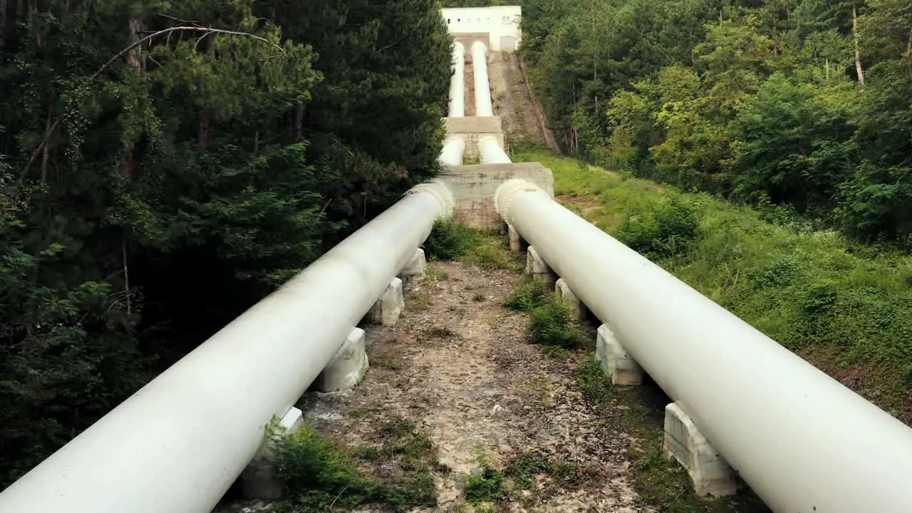 Hydroelectric power station penstock