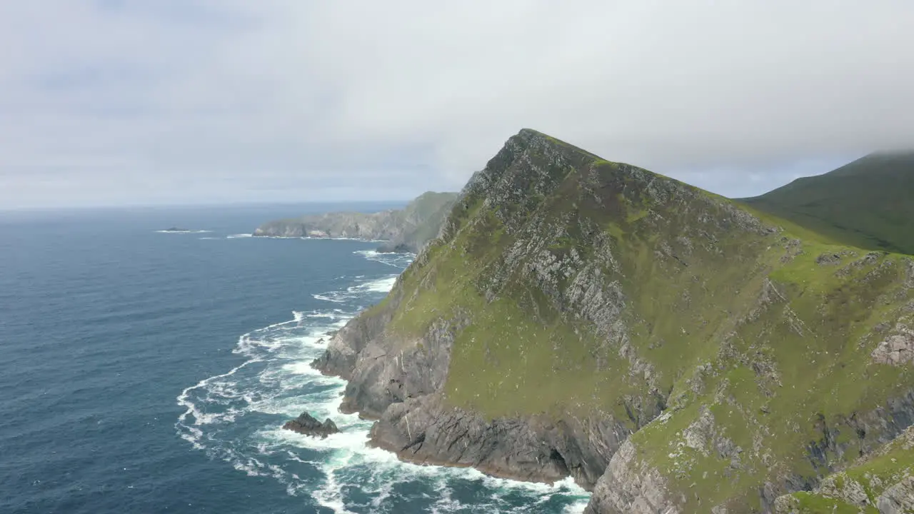 Aerial View Achill Island Ireland