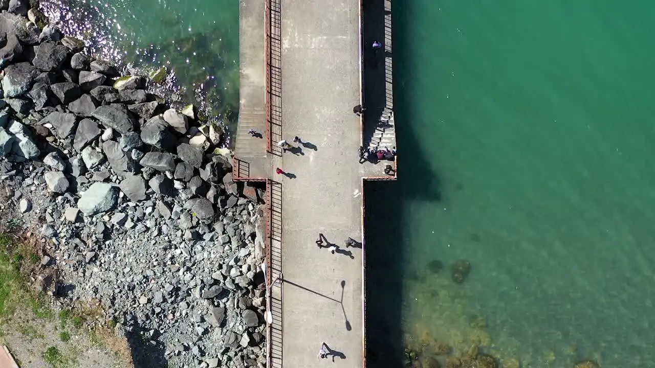 Bird's-eye View to the Pier