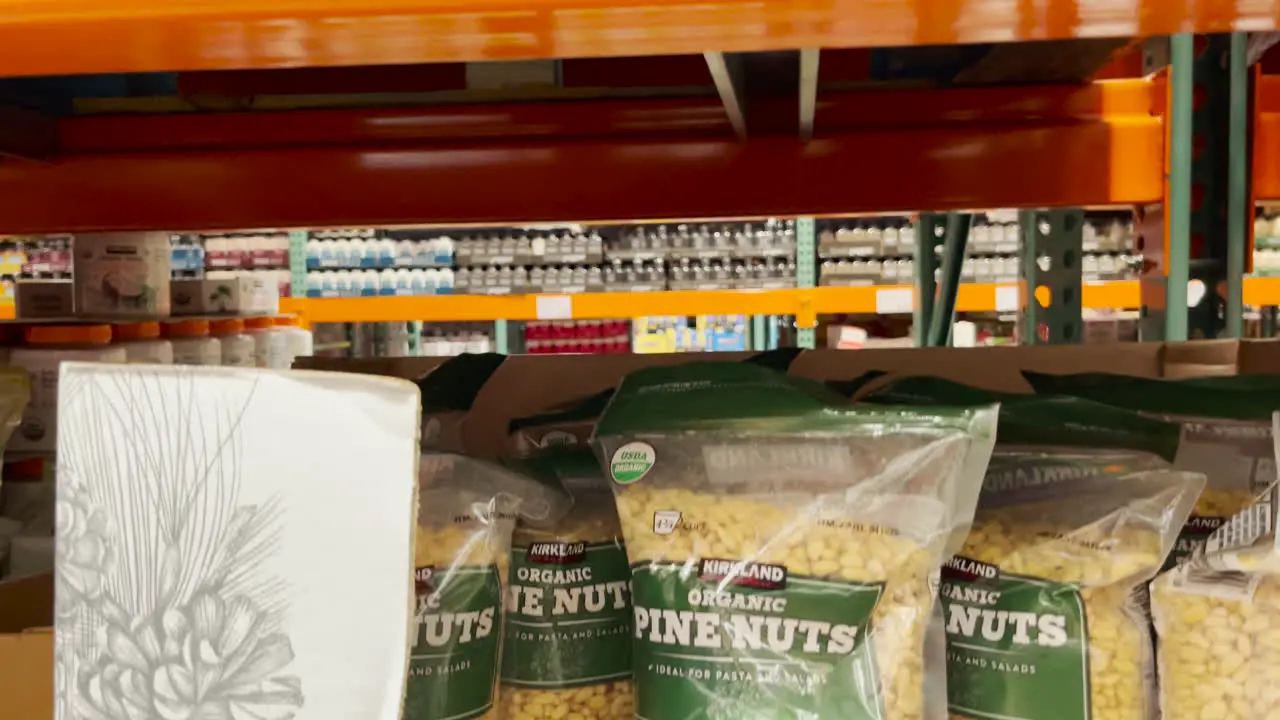 Kirkland organic pine nuts high prices inflation cost of food and affordability issues