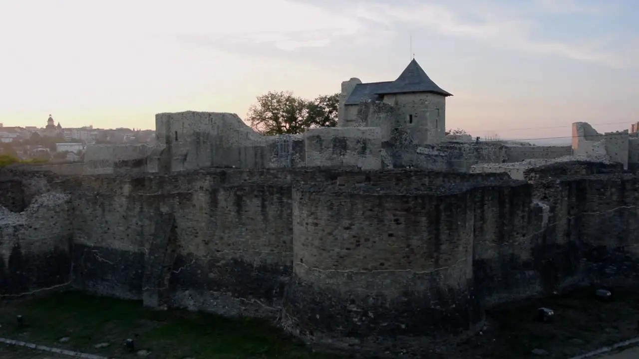 Fortress from Romania in Suceava City