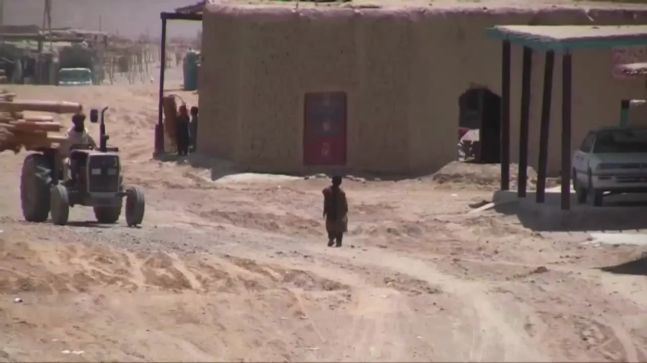 Shots From A Convoy Passing Through Remote Villages In Afghanistan 3