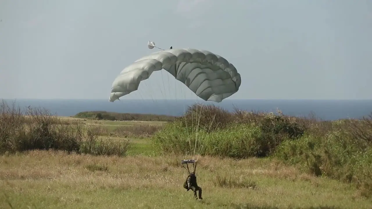 Us Marines Maritime Raid Force Conducts High Altitude Jump And Precision Drop Exercise Le Shima Okinawa Japan