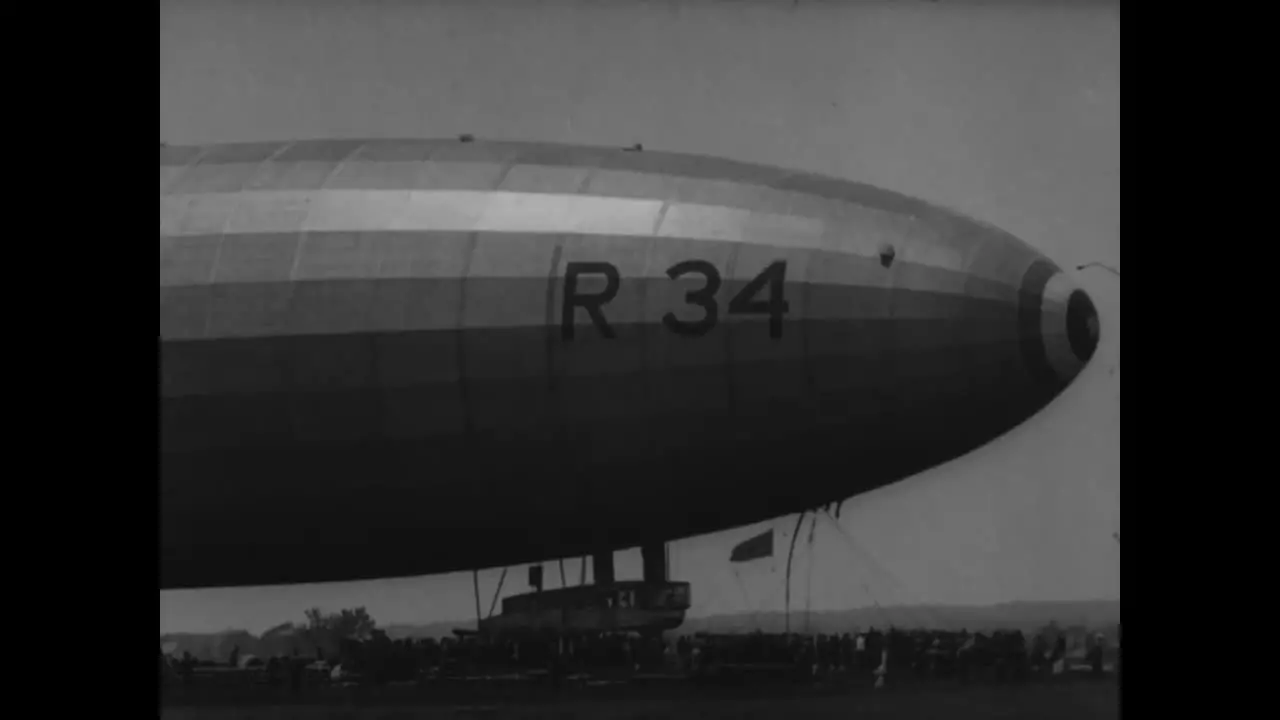 Dirigibles Cross The Atlantic In 1919 1