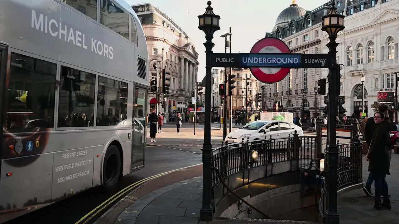 Public Subway of Piccadilly Circus London United Kingdom