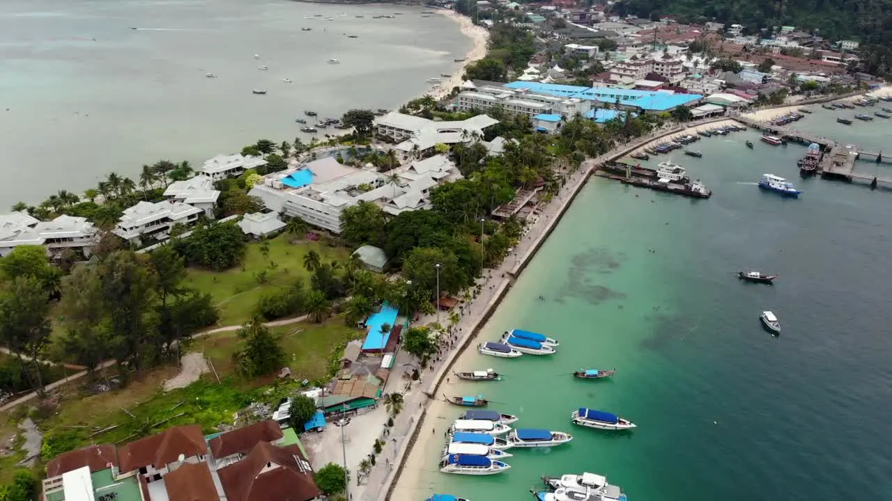 Overview of Phuket Phi Phi Island in Thailand