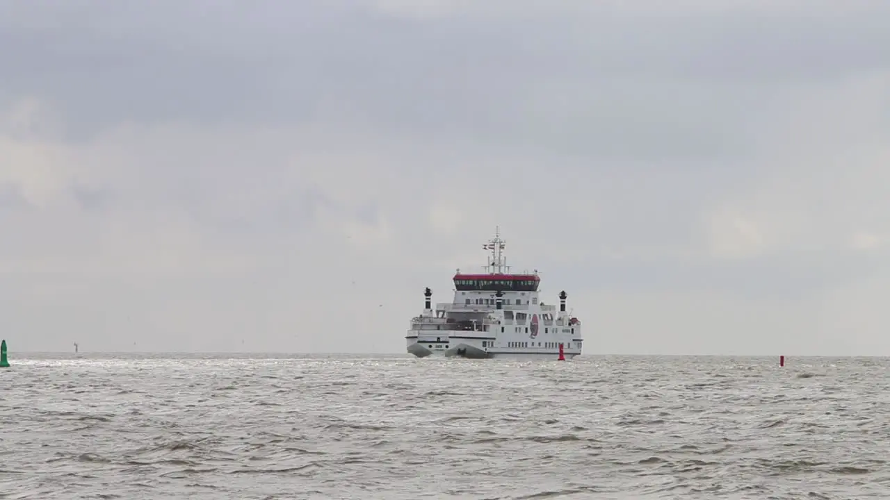 Fresian Island Ferry Wadden Sea Netherlands 2022