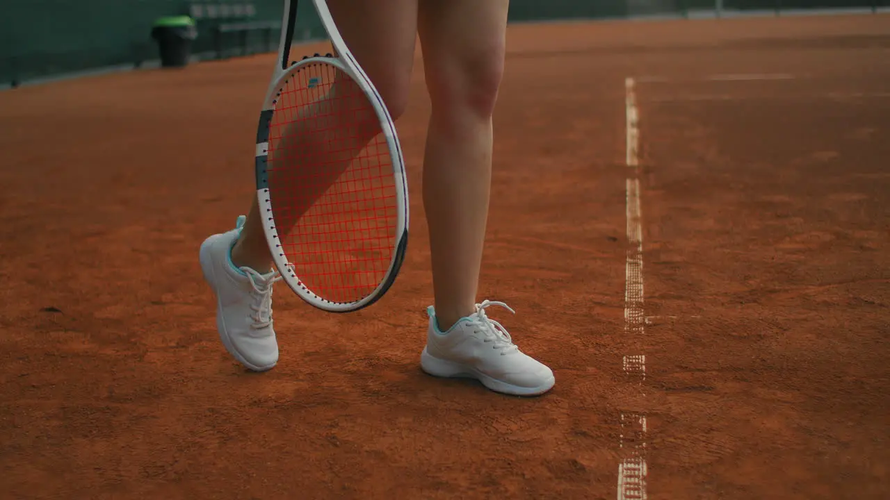 Woman playing tennis fulfills supply professionally trains tennis Young pretty girl plays tennis tennis supply