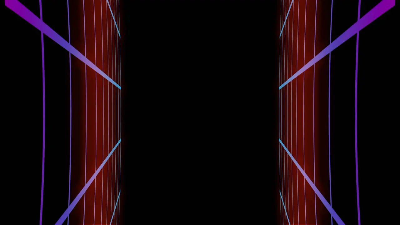 Abstract 80s Retro Grid Vertical Perfect Loop