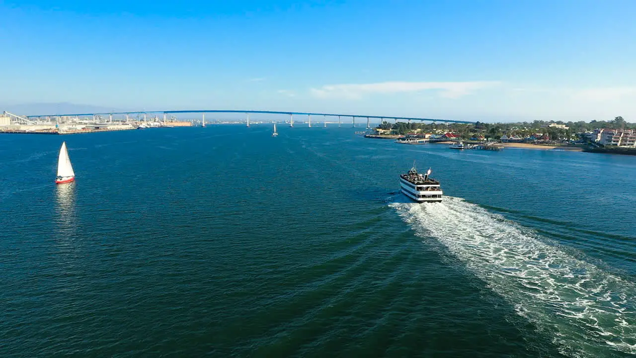 The Spirit of San Diego Flagship Cruises on the San Diego Bay