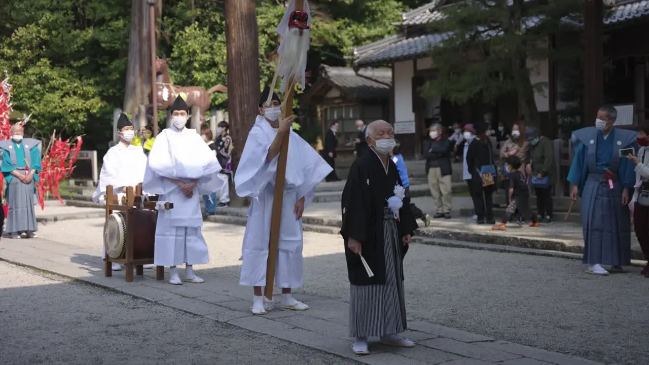 Head Priests attending Sagicho Matsuri year of the tiger in Spring