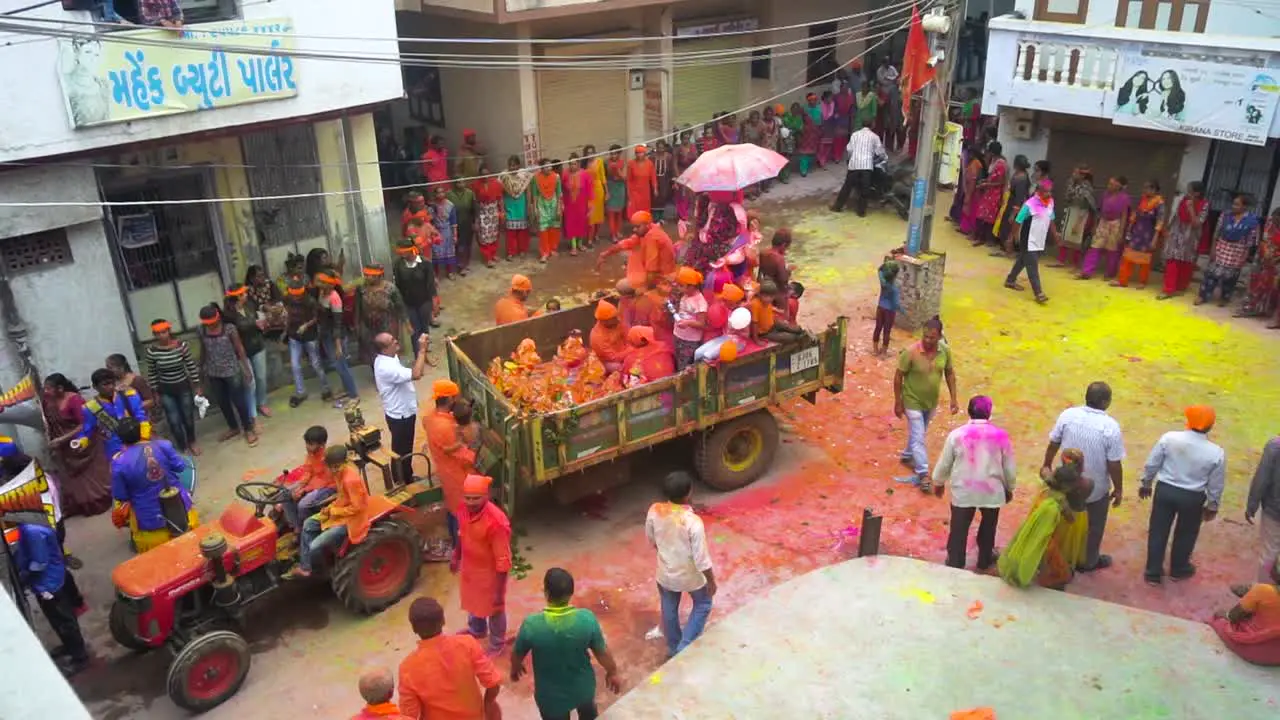 Visarjan in Ganesh Festival of India