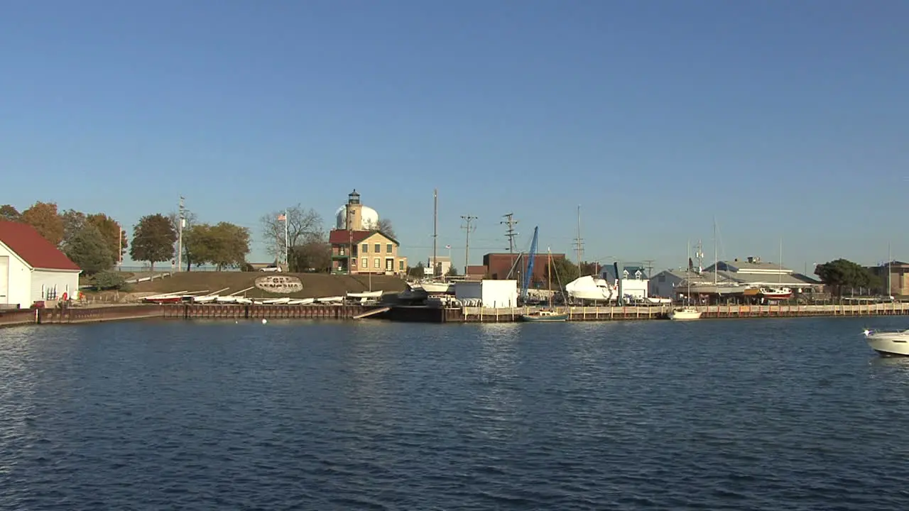 Wisconsin Kenosha Bay boat