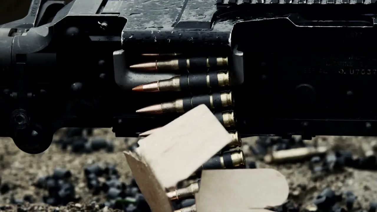 M240 Bravo Machine Gun Fire 02