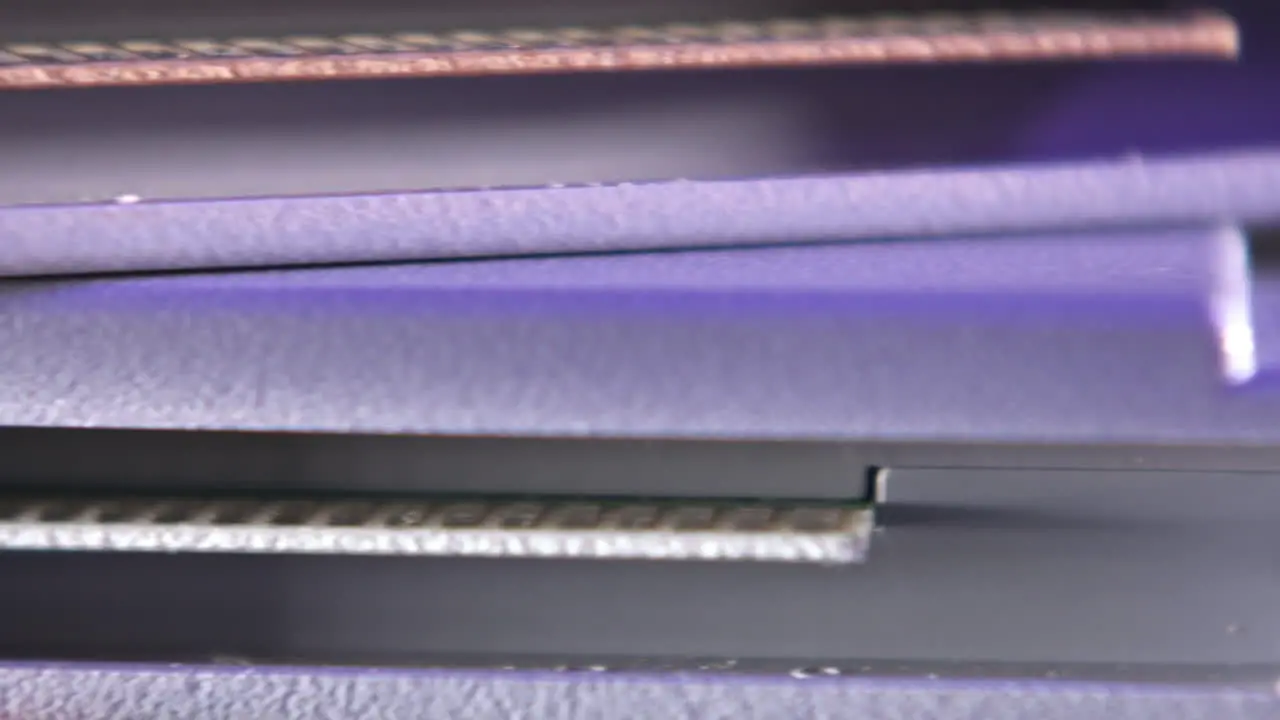 Pins on Vintage Super Nintendo Cartridges in Purple Light SLIDE RIGHT