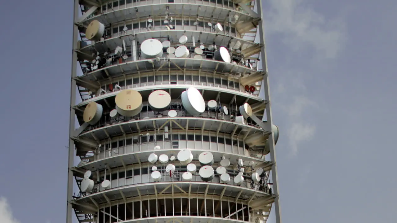 Barcelona Tibidabo building timelapse