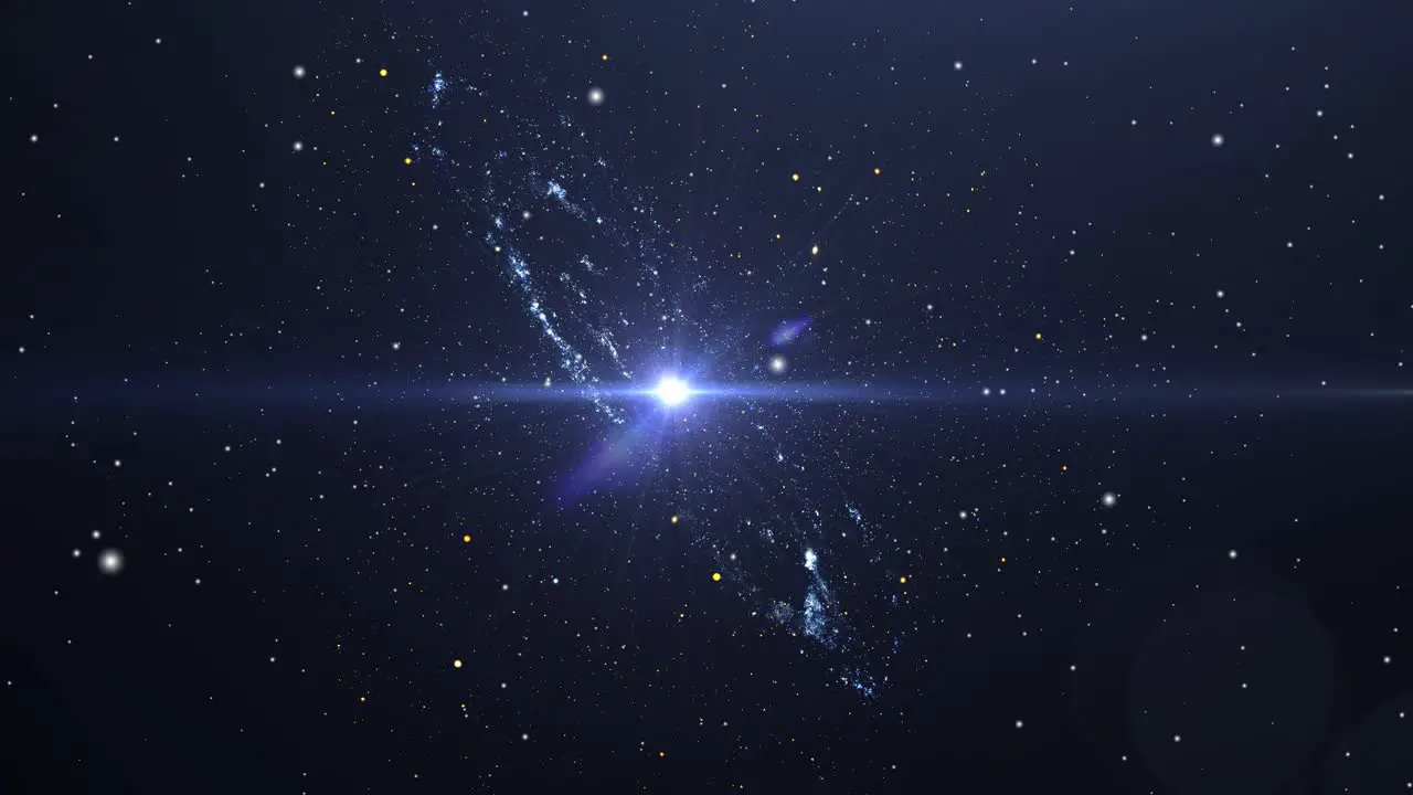 4K a galaxy in the universe