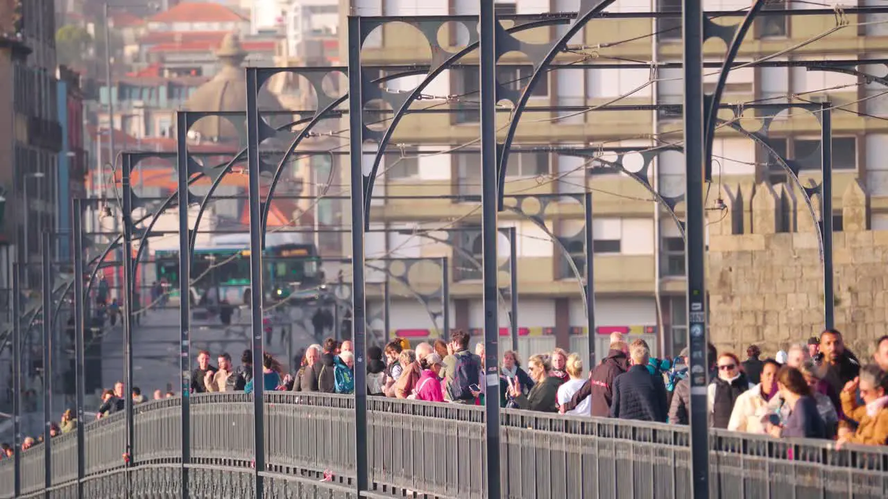 Bridge Ponte Luis I in Porto Portugal popular famous bridge with breathtaking views