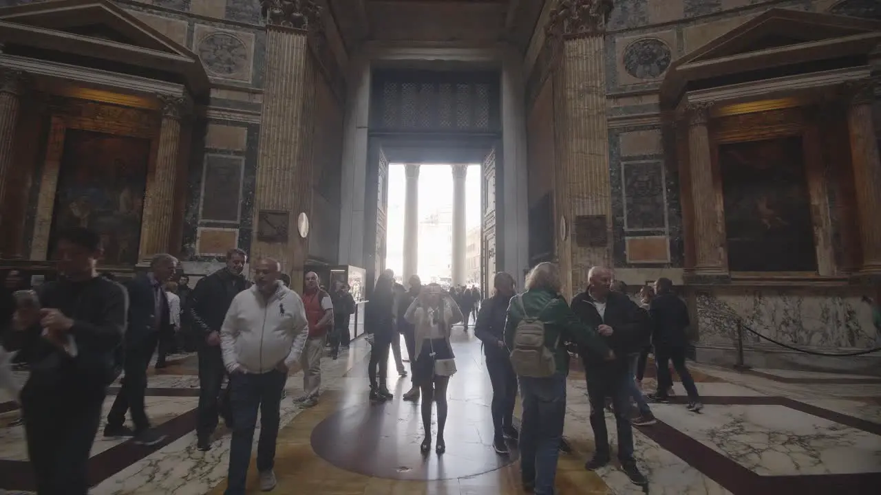 Entrance To Pantheon Temple