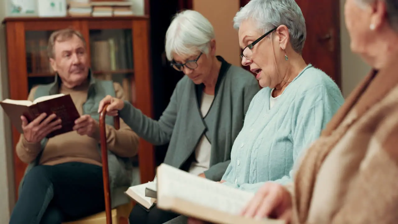 Praying worship and discussion with people