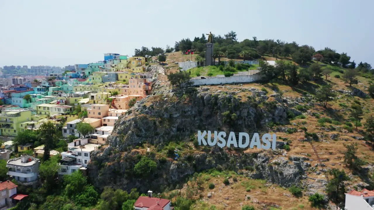 turkey kusadisi typical tourist resort footage