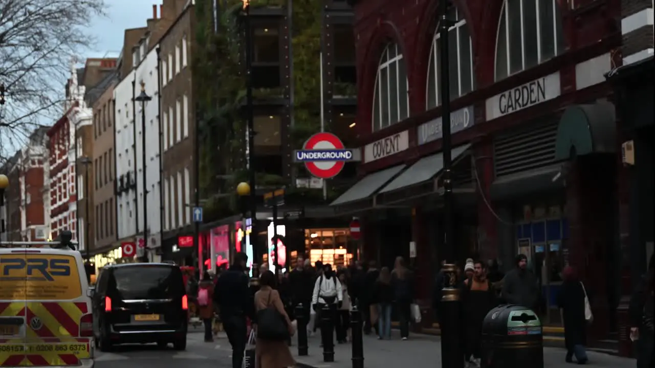 Covent Garden Underground Station London United Kingdom