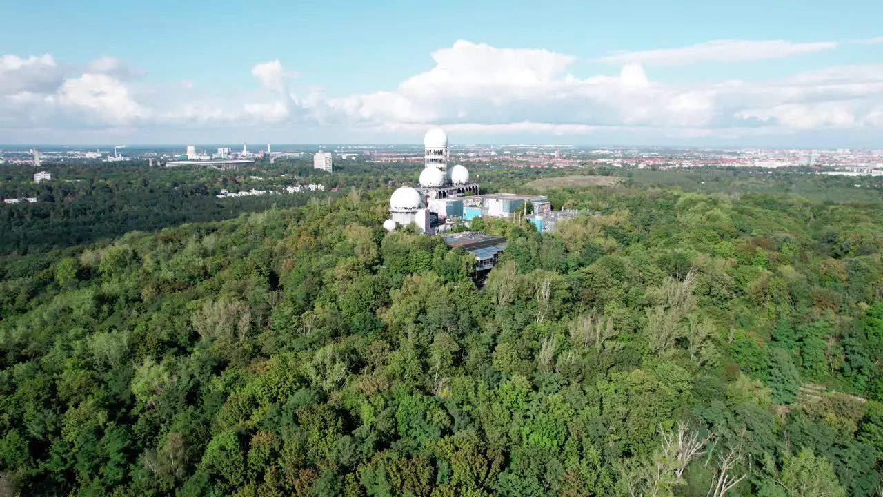 Flying Towards Abandoned Radio Tower