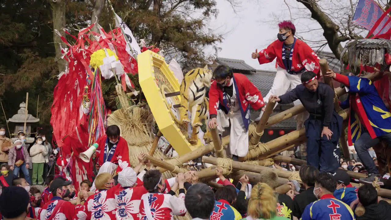 Team Battle event at Japanese Festival Sagicho Matsuri