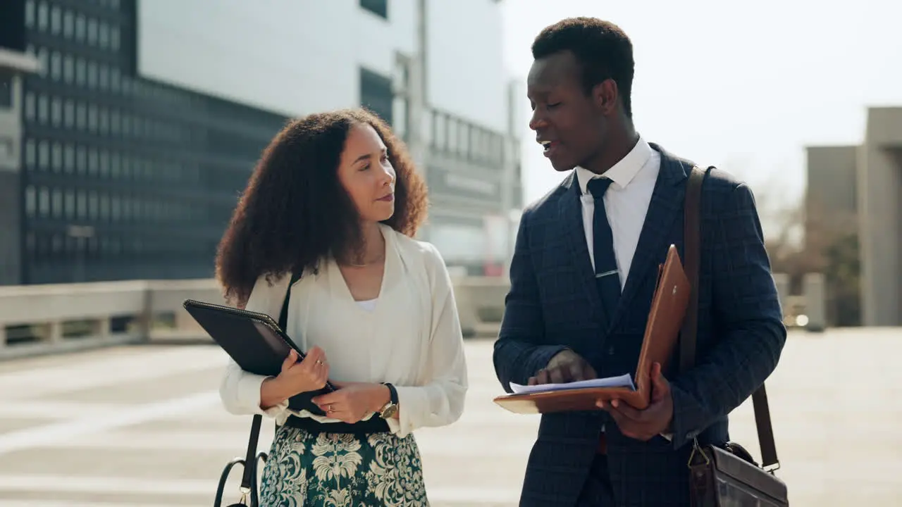 City documents and business people conversation