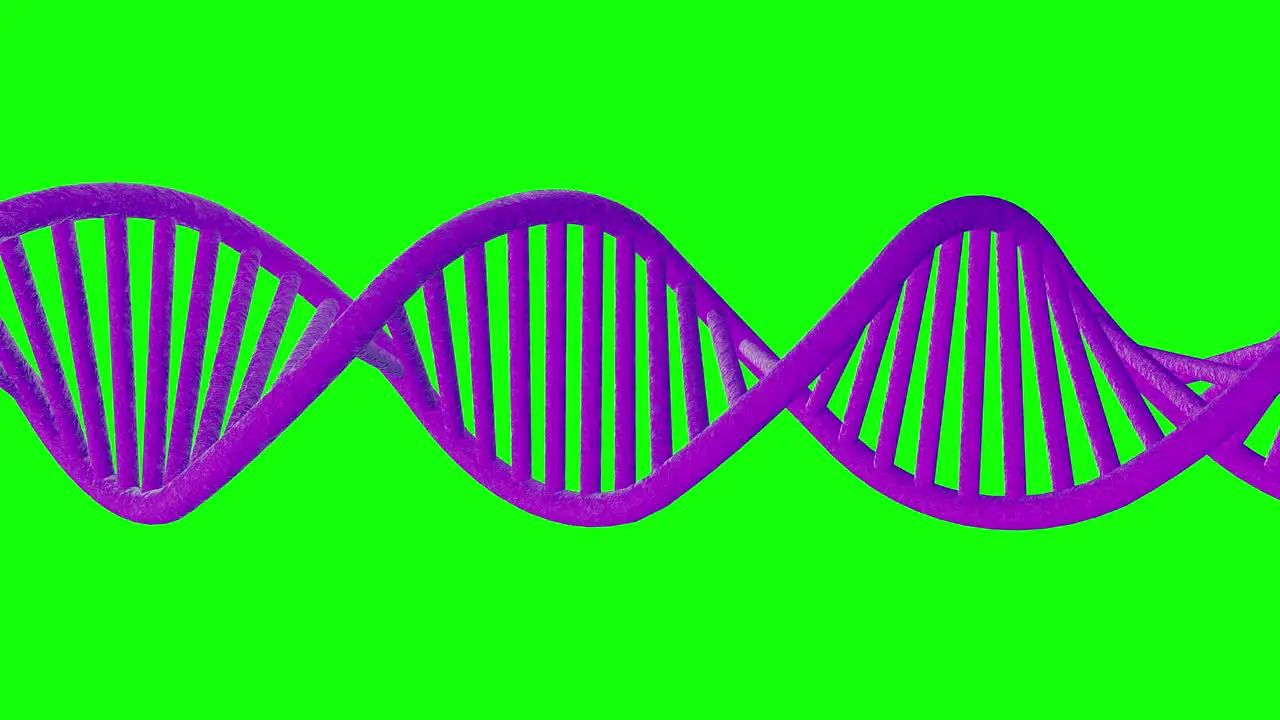 Abstract Loop able RNA With Green Screen Background in 4K