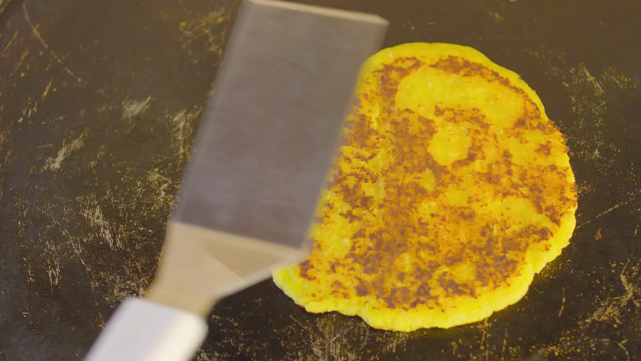 Venezuelan Cachapas maid of yellow corn