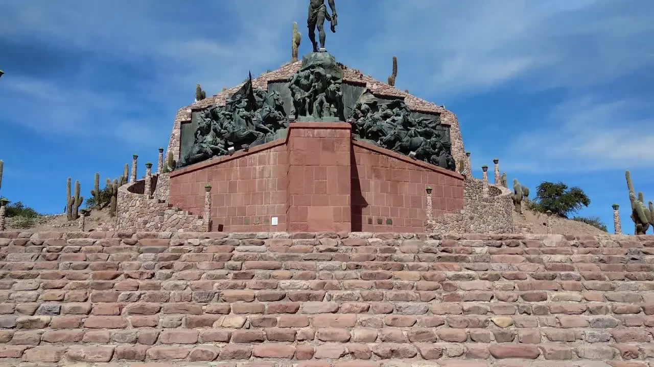 Heroes of the Independence Monument by Ernesto Soto Avendaño in Humahuaca Argentina