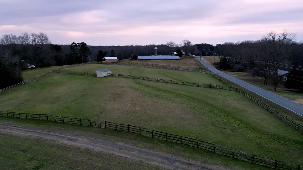 Farm land in small town Clemmons North Carolina near winston salem