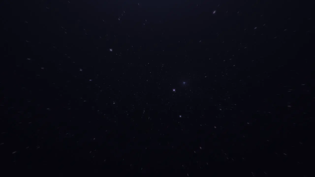 Flying Through Star Field POV Outer Space Space Travel Animation Loop